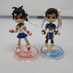 Street Fighter Capcom Video Game Figure Chun Li Sakura Pinky GSI Vance Project